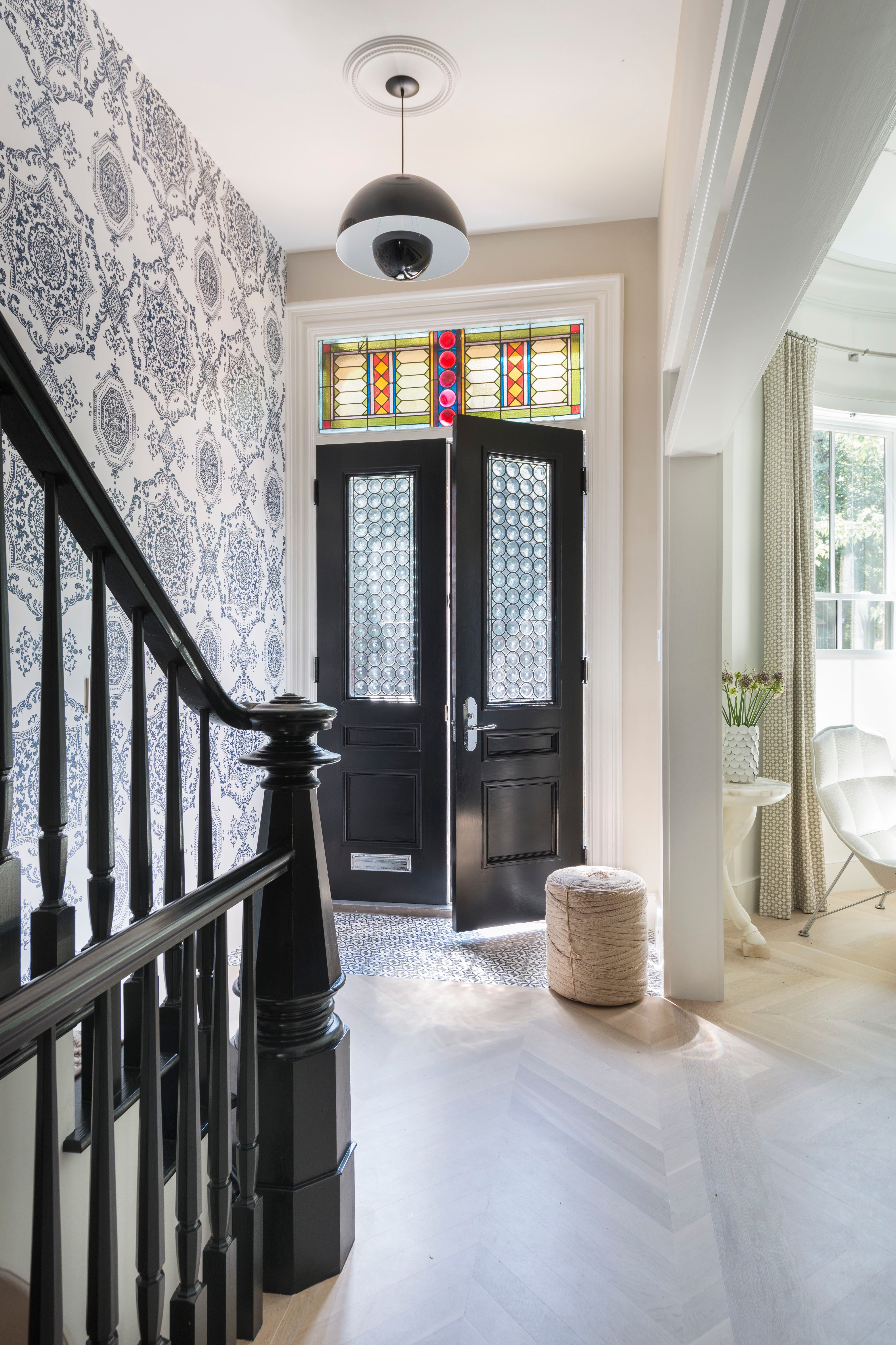 Elegant Hallway Wallpaper
