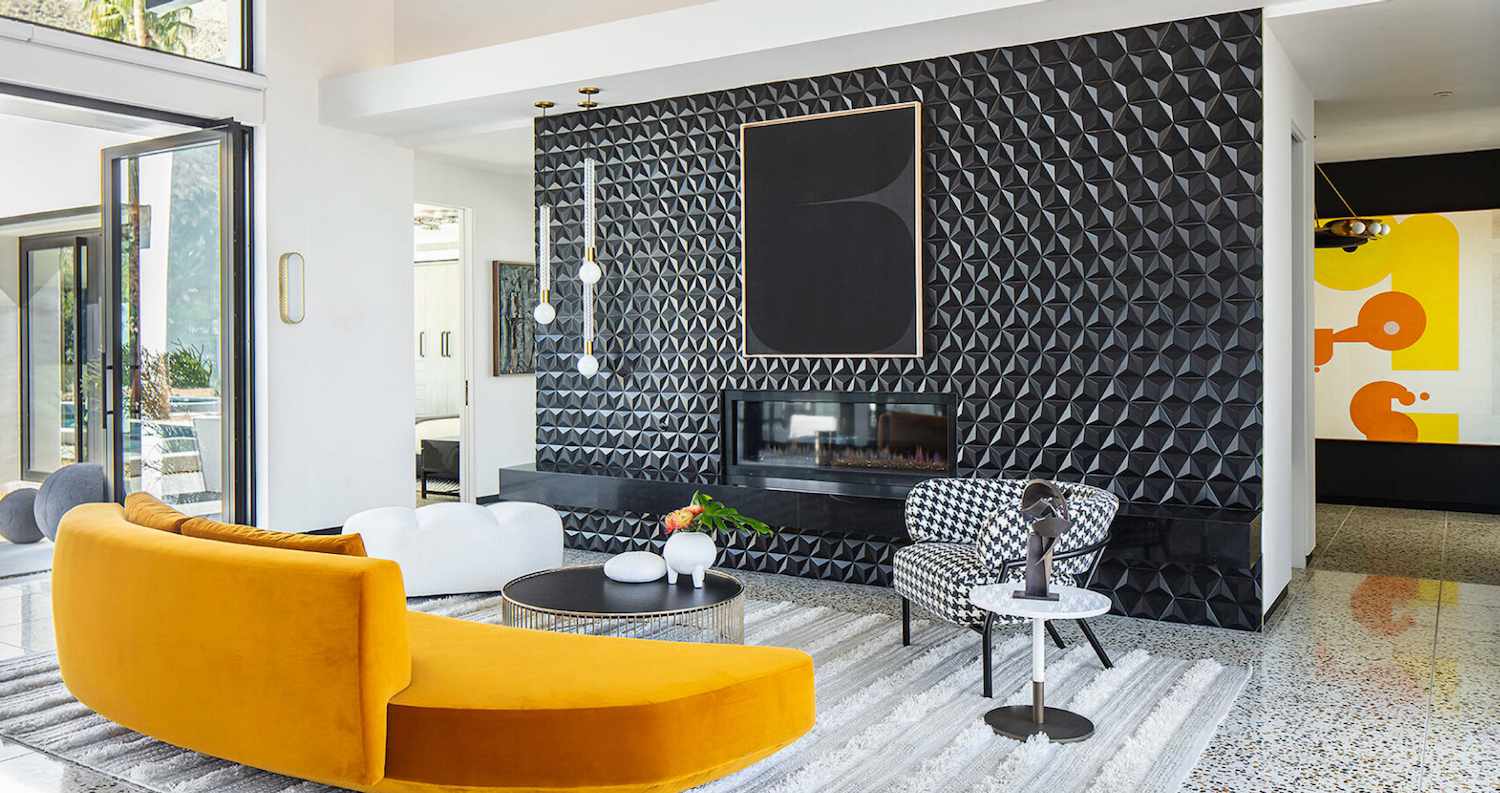 Luxury Living Room Wallpaper